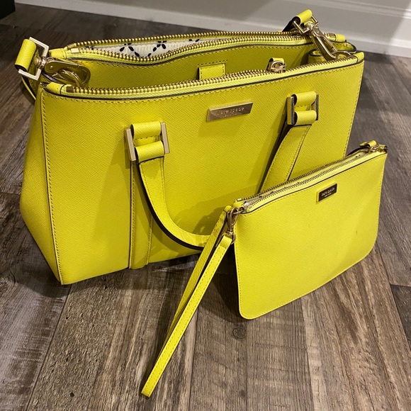 Kate Spade Handbags Yellow
